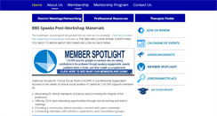 Desktop Screenshot of clinicalsocialworksociety.org